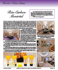 World's Best Suites - Ritz-Carlton Montreal